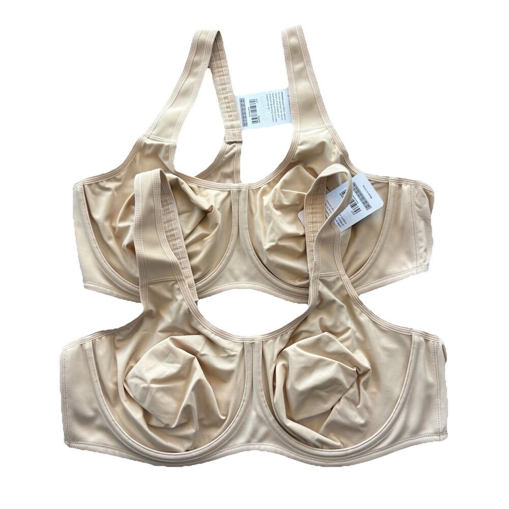 Syrokan Set Of 2 46C Cafe Tan Bras NWT